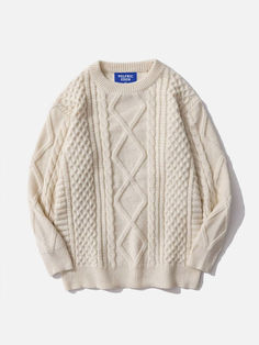 Warm Skirts, Apricot Sweater, Top Streetwear Brands, Pull Oversize, Matching Sweaters, Round Neck Sweater, Oversize Knit, Oversized Knitted Sweaters, Rory Gilmore