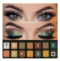 Makeup Tutorial Eyeshadow, Eye Makeup Steps, Makeup Step By Step, Makeup Eye Looks, Smokey Eyes