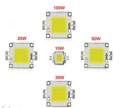 four different types of leds are shown in this image, with the same size and color