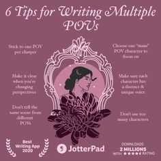 the 6 tips for writing multiple pov's