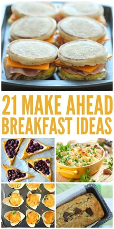 21 make ahead breakfast ideas that are easy to make and delicious enough for the whole family