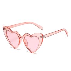 PRICES MAY VARY. Heart Shaped Frame Design with fresh and unique is trend around the world. UV400 PROTECTION, Adapt to All Occasions:100% UV400 Protection Lens,Blocks 100% Harmful UVA,UVB & UVC Rays. Perfect choice for outdoor sports and activities such as shopping, driving, walking, travelling. This Love fashion eyewear is made of high quality environmentally friendly plastic, toxic-free and safe. Durable and drop-resistant Candy color eyewear is available in many colors, ideal for vacations, p Cute Sun Glasses, Kurt Cobain Glasses, Goggle Sunglasses, Heart Shaped Glasses, Chic Sunglasses, Heart Shaped Frame, Cute Sun, Shaped Sunglasses, Toxic Free