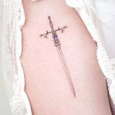 Dagger Spine Tattoo, Shield Tattoo, Gem Tattoo, Small Girly Tattoos, Jewel Tattoo, Bestie Tattoo, Taurus Tattoos, Fantasy Tattoos, Tattoo Font