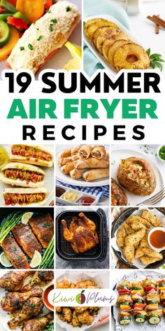 Get ready for delicious summer recipes! Our easy summer air fryer recipes are perfect for a quick and healthy summer dinner. Try our healthy summer air fryer recipes, like air fryer shrimp and air fryer vegetables, for tasty and nutritious summer meals. And for a classic summer favorite, our air fryer chicken is sure to satisfy. With our summer air fryer recipes, you can enjoy all your favorite meals without the added oil and calories. Try them out today and taste the difference! Air Fryer Recipes Cauliflower, Air Fryer Vegetables, Air Fryer Recipes Chicken Wings, Healthy Summer Dinner, Air Fryer Shrimp, Air Fryer Recipes Vegetarian