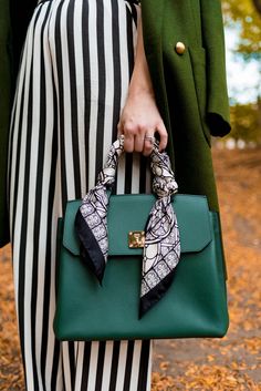 The Green Accesorize Outfits, Green Purses, Belt Bag Outfit, Celine Belt, Bags Online Shopping, Country Fashion Women