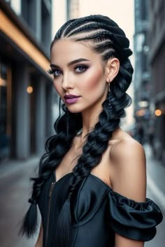 Hair Mistakes, Cute Box Braids Hairstyles, Long Dark Hair, Festival Hair, Fancy Hairstyles, Long Black Hair, Long Braids, Braided Hair