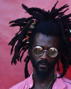 Black Punk Hairstyles, Afro Goth, Photo Study, Afro Punk Fashion, Face Reference, Dreadlock Hairstyles, Afro Punk, Locs Hairstyles, Hair Reference