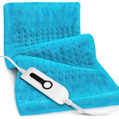 The outside of the machine washable heating pad is made of super micro-plush that fits your body perfectly, giving you a cozy, warm feeling even without turning it on. The heating pad heats up quickly, so it will release soothing heat in almost no time at all.To keep you at ease, this heating pad is set with overheating protection and an automatic shut-off program after two hours, making it safe to use even before bedtime.With a 7 ft extra-long cable, it offers the flexibility to enjoy heat ther At Home Heating Pad, Heating Pads With Rice, Electric Heating Pad, Heating Pad For Cramps, Portable Heating Pad, Heating Pads, Heat Therapy, Cold Pack, Electric Heating