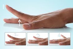 Trigger Finger Exercises, Finger Stretches, Hand Strengthening, Wrist Exercises, Trigger Finger, Hand Exercises, Hand Pain, Hand Therapy