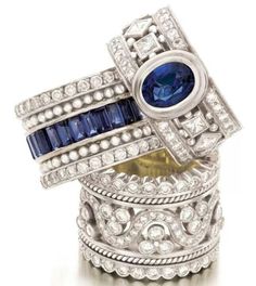 From Jenna Clifford. Gorgeous Jenna Clifford, Lavender Ring, Classy Engagement Ring, Tanzanite Rings, Jewelry Knowledge, Diamond Bracelet Design, Unique Diamond Rings