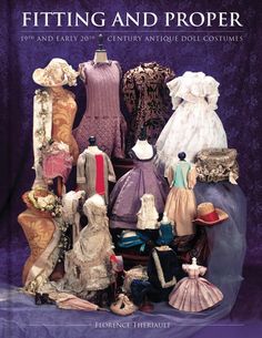 the book cover for fitting and proper, with many different types of clothing on display