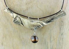 Driftwood Necklace, Sea Jewelry, Rock Jewelry, Bijoux Diy, Dremel