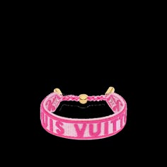 Pink Louis Vuitton, Preppy Bracelets, Preppy Jewelry, Brass Trim, Alma Bb, Pink Watch, Louis Vuitton Jewelry