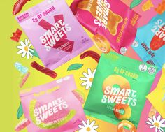 the smart sweets are all different flavors