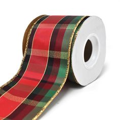 Give your home decor a timeless look this holiday season! This plaid ribbon is perfect for Christmas! Perfect to make wreaths, bows, for gift wrapping, or decorate your tree or mantle! Made of 100% Nylon. Width: 2.5" Length: 10 yd Red Christmas Decor, Unicorn Stickers, Gift Wrapping Bows, Plaid Ribbon, Mesh Ribbon, Floral Wraps, Christmas Ribbon, Baby Shower Favors, Red Christmas