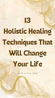 Learn about holistic medicine for beginners and discover 13 holistic healing techniques that will change your life. Reiki Books, Healing Techniques, Ways To Heal, A Course In Miracles, High Priestess, Spiritual Encouragement, Light Work, Emotional Resilience