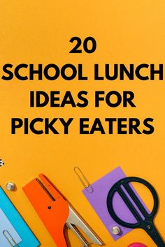 school lunch ideas for picky eaters