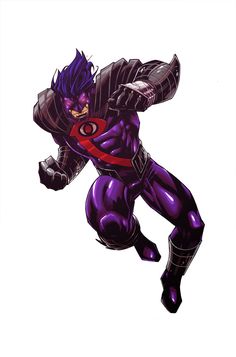 an image of a man in purple costume