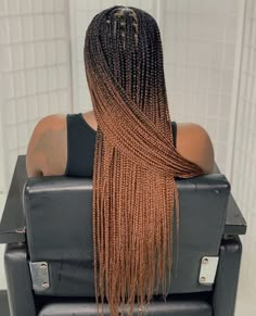 Light Brown Knotless Braids, Brown Knotless Braids, Copper Braids, Blk Hairstyles, Brown Knotless, Small Box Braids Hairstyles, Tina Snow, Brown Box Braids, Small Box Braids