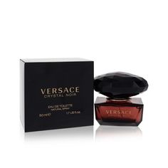 Crystal Noir Is The Very Feminine Scent By Versace Which Was Introduced In 2004. Seductive, Sensual Yet Sweet Blend Of Gardenia, Peony, Amber, Sandalwood, Orange Blossom That Makes Any Woman Feel Elegant. Versace Crystal Noir Perfume, Noir Perfume, Versace Crystal Noir, Versace Fragrance, Crystal Noir, Buy Crystals, Google Pay, Signature Scent, Womens Fragrances