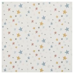 a white background with multicolored stars on it