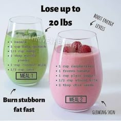 21 Day Diet Plan, Smoothies Vegan, 21 Day Diet, Fruit Smoothie Recipes Healthy, Easy Healthy Smoothies, Smoothie Drink Recipes, Smoothie Diet Plans, Easy Smoothie Recipes, Healthy Drinks Recipes