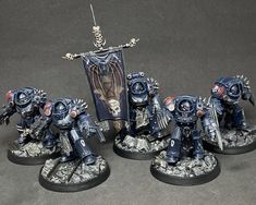 Dark Angel, Space Marine, Miniatures