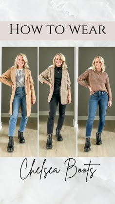 Sweater With Chelsea Boots, Chelsea Boots And Jeans Outfit, Chelsea Boots With Flare Jeans, Chelsea Boots Jeans Outfit, Half Boots Outfits, How To Wear Chelsea Boots With Jeans, Chelsea Boots Women Outfit, Scotland Clothes