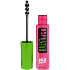 Maybelline - Great Lash Waterproof Mascara in Brownish Black #ultabeauty Mascara Tricks, Maybelline Great Lash, Hypoallergenic Mascara, Best Waterproof Mascara, Mascara Maybelline, Maquillage On Fleek, Maybelline Mascara, Drugstore Mascara, Great Lash