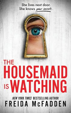 the book cover for the house maid is watching