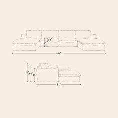 Neva U-Shape Sectional – Oversized Modular Sofas – Sixpenny Sixpenny Neva, U Shaped Sectional Sofa, Sectional Ottoman, Modular Sofas, Hardwood Plywood, U Shaped Sectional, Nitty Gritty, French Seam, Minimal Fashion