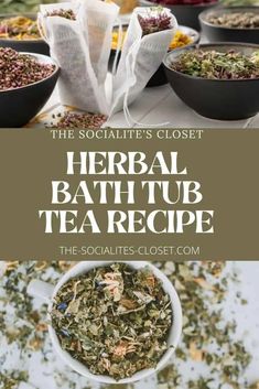 Try this bath tea recipe for aging skin. It's one of my favorite herbal bath remedies to use in the evening. Try this natural beauty recipe. Tea Bags For Bath, Herbal Tea Bath Recipe, Herbal Bath Tea Recipes, Diy Bath Tea Recipes, Bath Remedies, Apothecary Recipes, Herbal Bath Recipes, Poisoning Symptoms, Bath Herbs