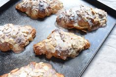 baked goods displayed on baking tray ready to be eaten