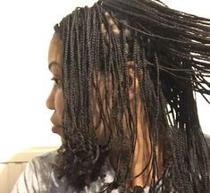 Braids Hairstyles Ideas, Decent Hairstyle, Loose Braid, Micro Braids Hairstyles, Waist Length Hair