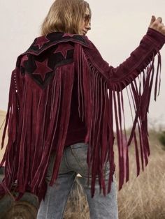 Desert Grunge, Glam Western, Western Chic Fashion, Gothic Glam, Purple L, Looks Country, Navajo Style, Fantasy Closet, Brown Long Sleeve