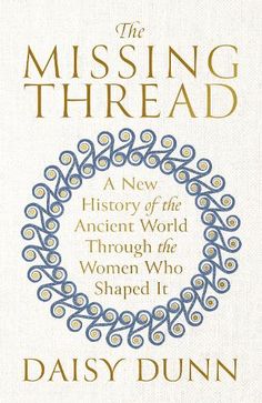 the missing thread book cover with an image of a wreath on it's front