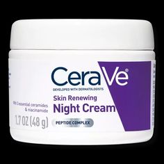 17.99 Cerave Night Cream, Overnight Skin Care, Hyaluronic Acid Moisturizer, Best Night Cream, Anti Aging Skincare Routine, Best Skin Care Routine, Face Wrinkles, Best Moisturizer, Best Anti Aging