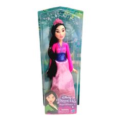 the princess doll is in its packaging