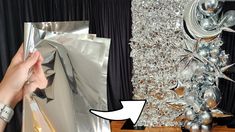 Metallic Backdrop, Silver Backdrop, Prom Backdrops, Diy Foil, Shimmer Wall Backdrop, Silver Party Decorations, Deco Ballon, Diy Photo Backdrop, Sequin Backdrop