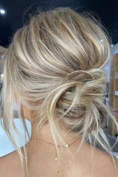 Low Messy Bun Updos For Medium Length Hair, Low Bun, Braided Bun, Short Hair Updo, Messy Hairstyles