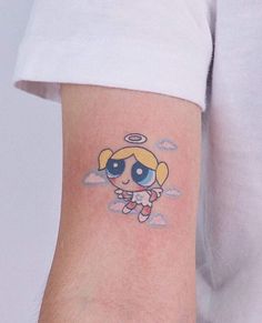 Powerpuff Kızları, 16 Tattoo, Kawaii Tattoo, Pencil Artwork, Anime Tattoo, Cartoon Tattoos, Halloween Tattoos, The Powerpuff Girls