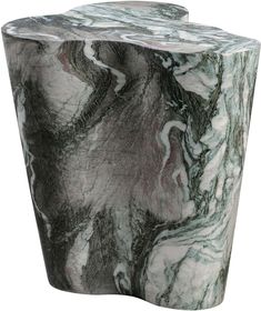 a marbled vase is shown on a white background