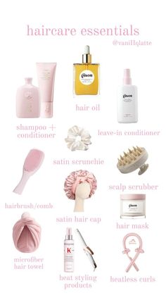 Hair Care Essentials, Haut Routine, Wavy Hair Care, Healthy Hair Routine, Basic Skin Care Routine, To My Wife, Hair Essentials, Hair Maintenance, Curly Hair Tips