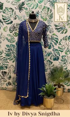 Excited to share this item from my #etsy shop: Teal peacock blue designer lehenga skirt with embroidered blouse and Dupatta Indian wedding lengha indo western bridesmaids dress #wedding #floral #formalevent #indiandress #bridesmaiddress #lengha #bridesmaidlengha Western Bridesmaids, Blue Designer Lehenga, Western Bridesmaid Dresses, Indian Engagement Outfit, Sewing Outfits, Wedding Lengha, Saree Reuse