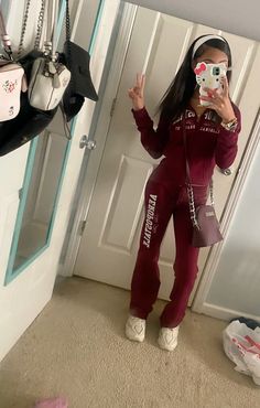 #aeropostale #matchingset #matching #set #outfit #newbalances Aeropostale Outfits, Matching Set Outfit, Cute Highschool Outfits, Trendy Outfits Inspiration, Casual Outfits For Teens, Set Outfits, Casual School Outfits, Chill Outfits