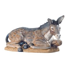 Donkey Nativity Statue Woodcarving Ideas, Fontanini Nativity, Holy Art, Italian Village, Drummer Boy, The Donkey, Christmas Nativity, Italian Artist, Nativity Scene