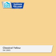 I really like this paint color - Classical Yellow . What do you think?… Sashay Sand, Heritage Paint Colours, Pastel Paint Colors, Heritage Paint, Warm Paint Colors, Bold Paint Colors, House Paint Interior, Pintura Exterior, Sherwin Williams Colors