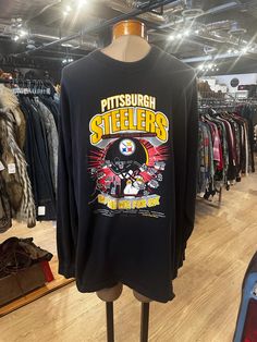 Xl Pittsburgh Steelers, Pittsburgh, Long Sleeve Tshirt, Gender Neutral, Art Collection, Sweatshirts Hoodie, Bathing Beauties, Adult Outfits, Sweatshirts