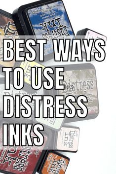 the best ways to use different inks