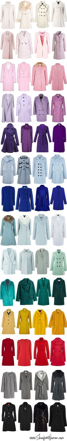 Winter coats for women in every colour of the rainbow Áo Blu, Winter Mode, Winter Coats Women, Mode Inspiration, Casual Outfit, Autumn Winter Fashion, Winter Coat, Coats For Women, Winter Outfits